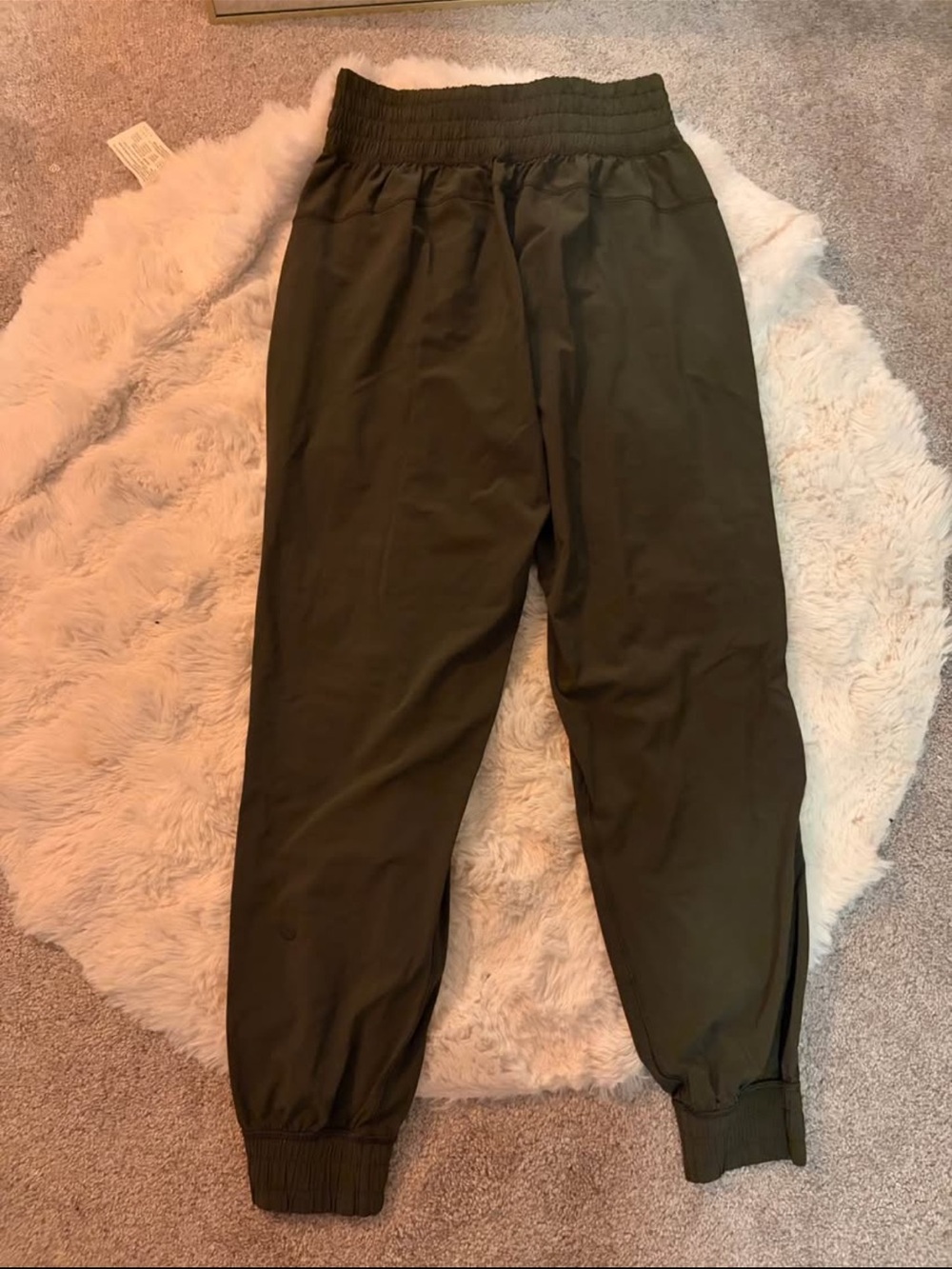 lululemon athletica Olive Green Track Joggers